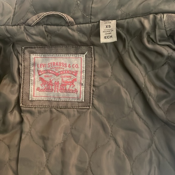 Levi’s Hooded Military Jacket Army Size XS  ***NWT*** - Picture 13 of 14